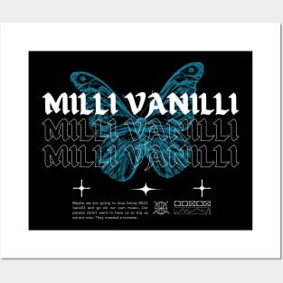 Milli Vanilli // Butterfly Posters and Art